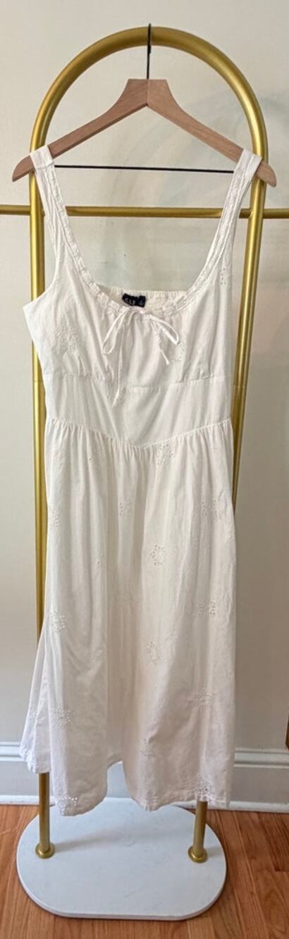 Gap White Eyelet Sundress, Large
